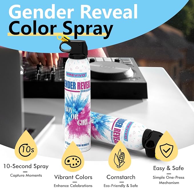 Gender Reveal Fire Extinguisher