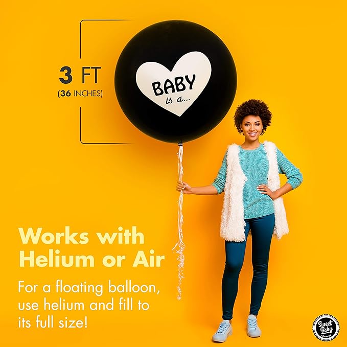 Jumbo Baby Gender Reveal Balloon
